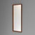 Mid-Century Modern Mirror with Teak Frame, 1960 For Sale - Image 9 of 9