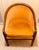 Tan Vintage French Empire Style Barrel Back Accent Chair For Sale - Image 8 of 9