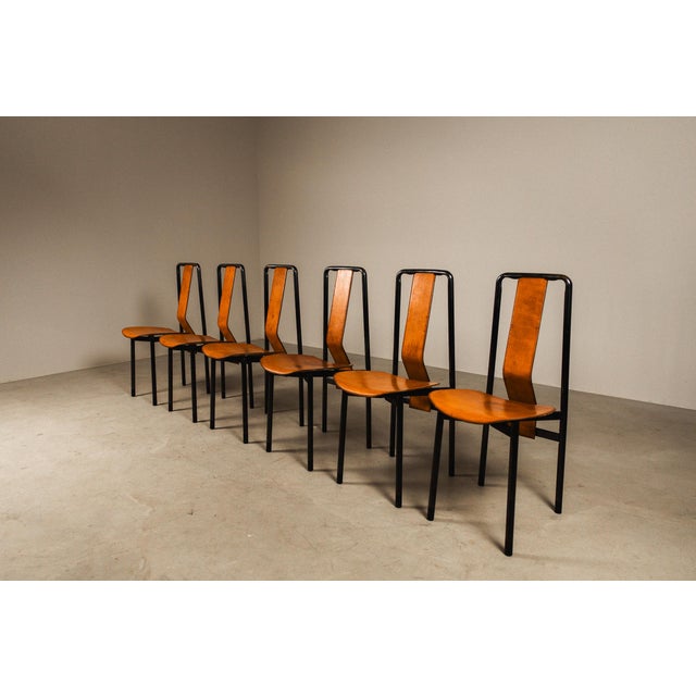 Irma Dining Chairs by Achille Castiglioni for Zanotta, Italy, 1970s, Set of 6 For Sale - Image 11 of 15