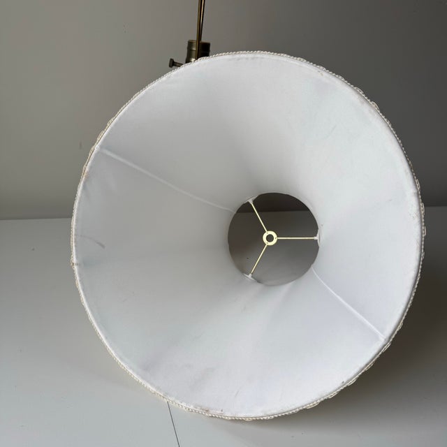 Late 20th Century Yellow Terracotta Table Lamp For Sale - Image 10 of 11