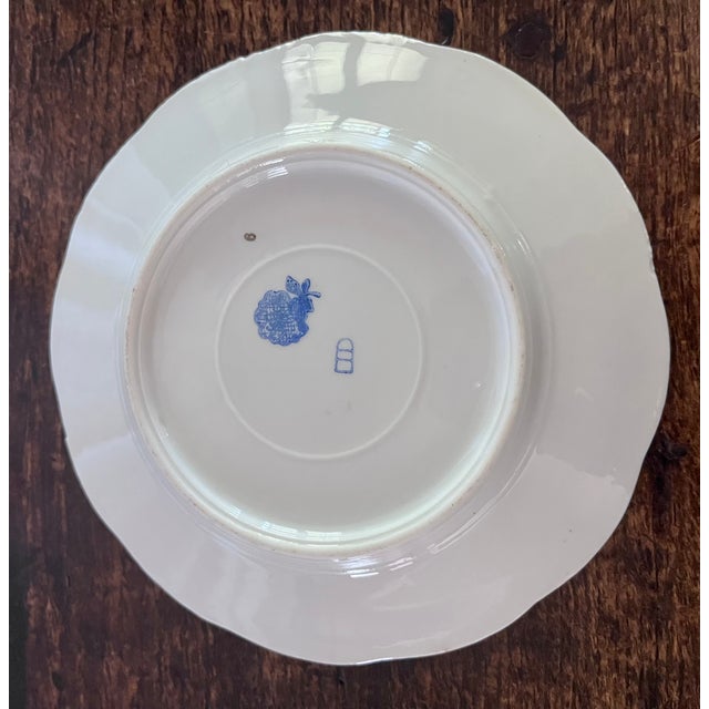 Antique Royal Vienna Style 6.5" Porcelain Cabinet Plates - Set of 3 For Sale - Image 11 of 12