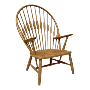 Hans Wegner Peacock Chair Pp550 by Johannes Hansen Denmark