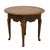 ETHAN ALLEN Heirloom Nutmeg Maple Colonial Early American 28" Round Accent End Table 10-8036 23.25" High 28.25" Wide...