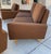 Brown Mid Century Sofa & Two Chairs in Cocoa Brown For Sale - Image 8 of 11