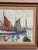 Inge Camill, Boats in Harbour, 1950s, Oil on Canvas, Framed For Sale - Image 5 of 18