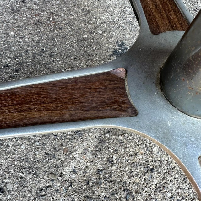 Set of 4 ChromCraft Swivel Bar Stools For Sale - Image 10 of 12