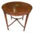 Antique Edwardian Sheraton Revival Hand-Painted Mahogany Cherub Occasional Table For Sale