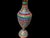 1990s Vintage Hand Painted Large Copper Floor Vase For Sale - Image 5 of 12