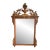 French Louis XVI Floral Urn Wall Guilded Mirror For Sale