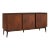 1960s Mid-Century Modern Walnut Credenza by Merton L. Gershun for American of Martinsville For Sale