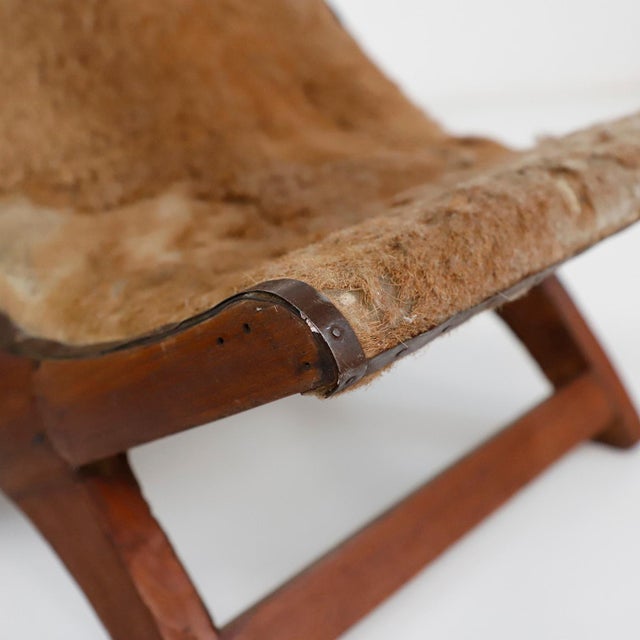 Clara Porset Vintage Petite Mexican Butaque in the Style of Clara Porset For Sale - Image 4 of 5