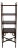 Baker Chippendale Mahogany 4 Tier Etagere Shelf For Sale