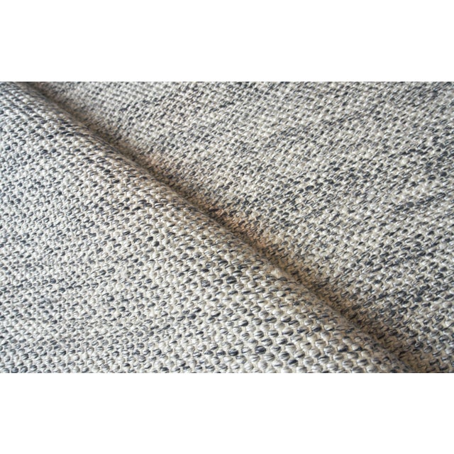 Exquisite Rugs Exquisite Rugs Rhodes Handmade PET Yarn Black Rug-5'6"X7'6" For Sale - Image 4 of 7