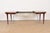 1960s Henredon French Regency Louis XVI Walnut Extension Dining Table, Newly Refinished For Sale - Image 5 of 13