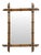 French Faux Bamboo Mirror in Wood, 1920s For Sale