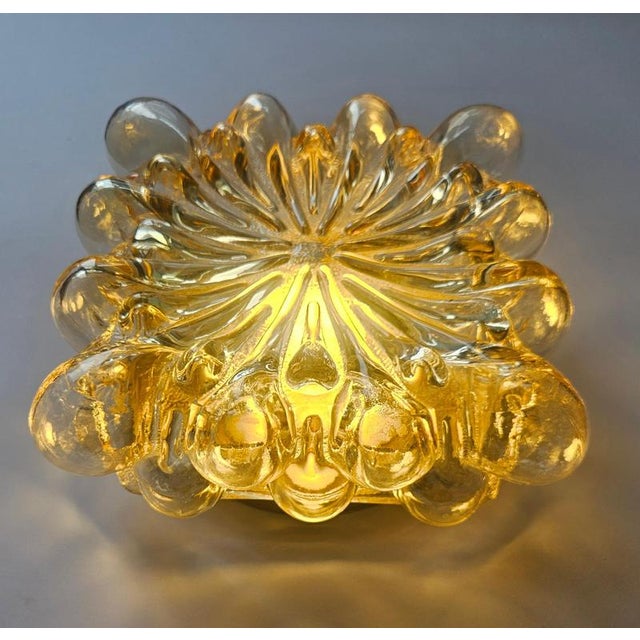 Metal Mid-Century Flush Mount by Helena Tynell, Limburg, Germany, 1970s For Sale - Image 7 of 14