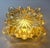 Metal Mid-Century Flush Mount by Helena Tynell, Limburg, Germany, 1970s For Sale - Image 7 of 14