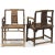 Set of Walnut Southern Official Chairs For Sale - Image 4 of 8