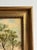 19th Century Original British Oil Painting, Geese/Ducks by a Cottage Pond, Joseph Thors For Sale - Image 10 of 12
