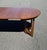 Mid 20th Century Mid-Century Modern Broyhill Brasilia 6140-45 Round Pedestal Base Walnut Dining Table With 3 Leaves For Sale - Image 5 of 7