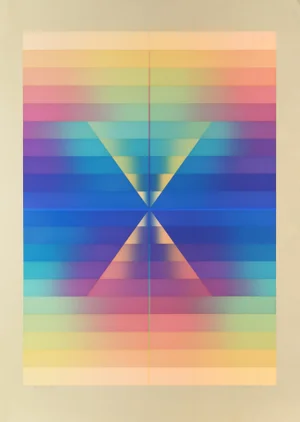 Skylight XXX, Evelyn B. Johnson Screen Print