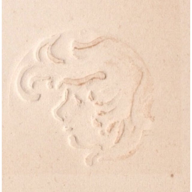 Late 19th Century Henri Martin, Dante Meets Beatrix, 1898, Lithograph For Sale - Image 5 of 9