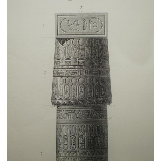 Thebes Karnak Egypt Vol 3 Pl.30, 1829, Print For Sale - Image 6 of 18