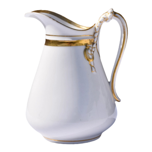 Late 19th Century Charles Field Haviland Gilded Porcelain Creamer