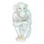 Vintage Italian Glazed Ceramic Life Size Monkey For Sale