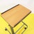 Adjustable Metal Bedside Table with Wheels, in Good conditions. Designed from 2000