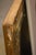 1970s 1970s Rectangular Wood / Plaster Wall Mantel Mirror With Gold / Bronze Swirl Patterned Overlay Edge For Sale - Image 5 of 12