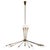 Mid-Century Modern 1950s Mid-Century Modern Huge Sputnik Chandelier by Oscar Torlasco for Lumi For Sale - Image 3 of 18