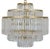 Contemporary NOIR Quintus Chandelier in Antique Brass For Sale - Image 3 of 3