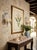 Taupe Pair of Vintage French Country Distressed Wooden Wall Sconces For Sale - Image 8 of 12