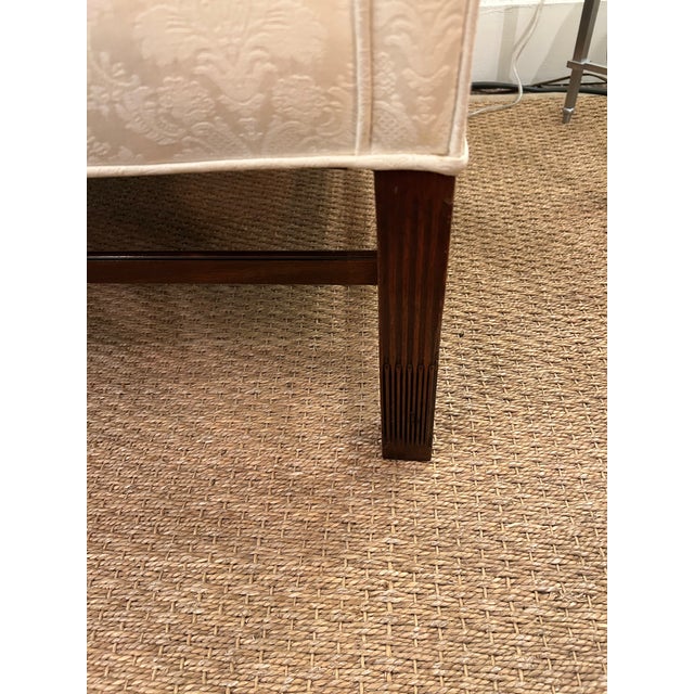 Chippendale Style Upholstered Loveseats Sofas- A Pair For Sale - Image 11 of 14