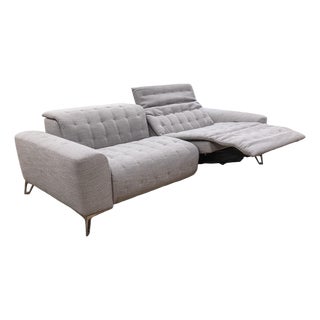 Sacha Lakic for Roche Bobois Satellite 3 Contemporary Three-Seat Sofa With Electric Recline For Sale