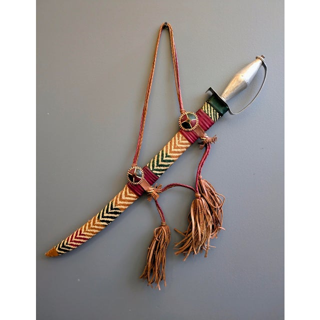 1940s 1940s-1950s West African Ceremonial Mandinka/Mandingo Swords For Sale - Image 5 of 12