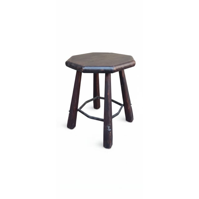 Brutalist Vintage Brutalist Stools, 1970s, Set of 2 For Sale - Image 3 of 10