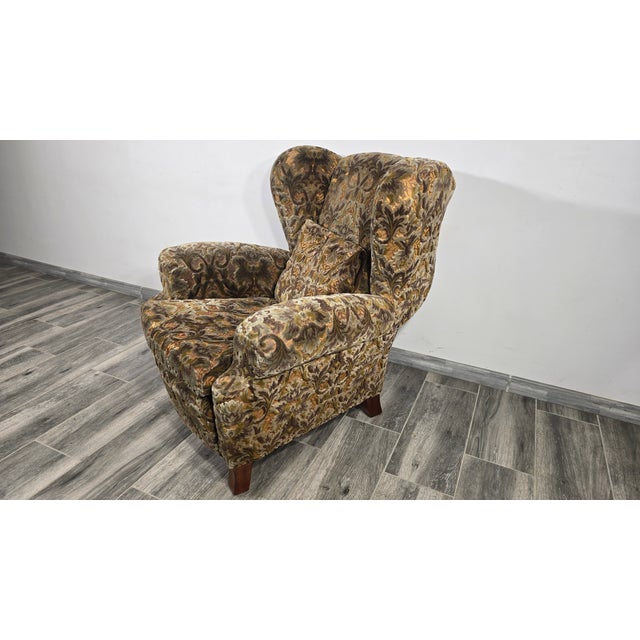 H-371 Armchair from Jindrich Halabala, 1940s For Sale - Image 11 of 11