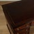 Brown Antique English Double Pedestal Leather Top Desk For Sale - Image 8 of 14