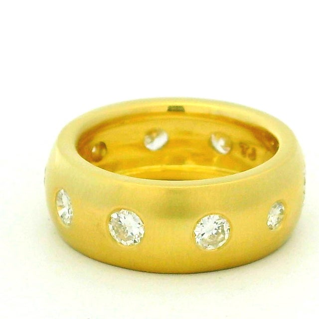 Talia Jade 18k Gold Diamond Band Ring, 1.90 Carats, Size 7 For Sale - Image 13 of 14