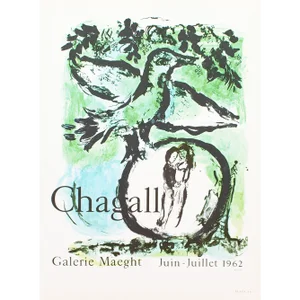 1966 After Marc Chagall, Poster for the Maeght Gallery