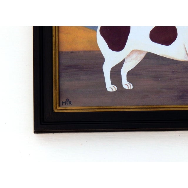 Matt Rix, Naive Style Jack Russell Terrier, 2000s, Print, Framed For Sale - Image 3 of 13