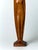 Wood Large Mid-Century Hand-Carved Sculpture of a Woman with Boat and Paddle, 1960s, Teak For Sale - Image 7 of 18