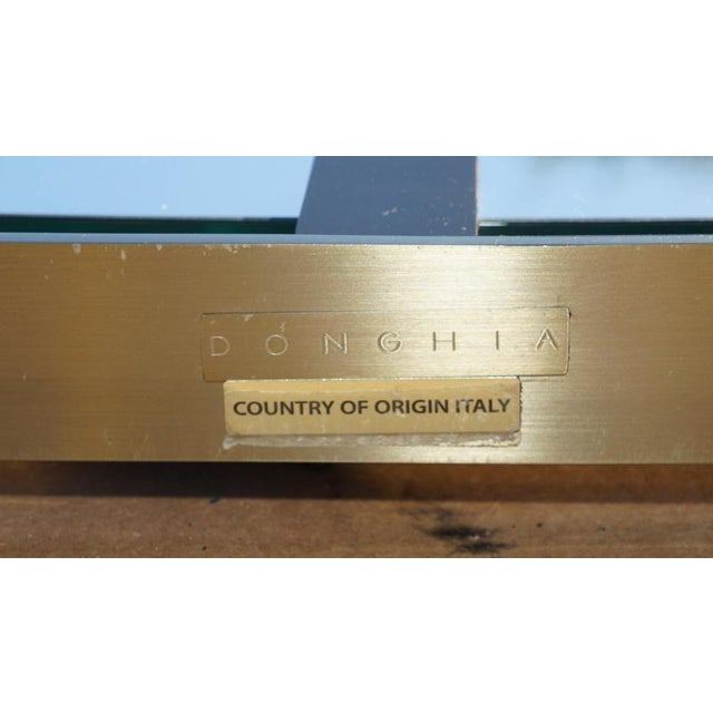Anjou Mirrors in Polished Brass and Glass from Donghia, Set of 2 For Sale - Image 4 of 16