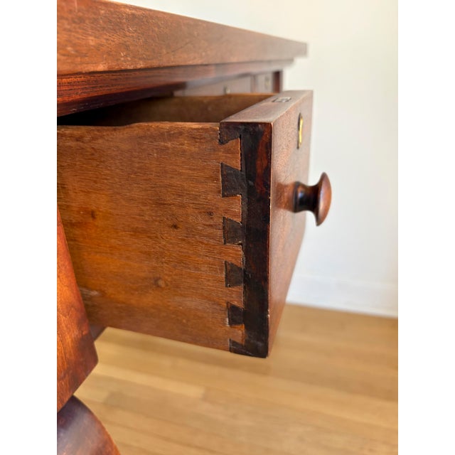 Wood 1940s Dressing Table or Console For Sale - Image 7 of 18