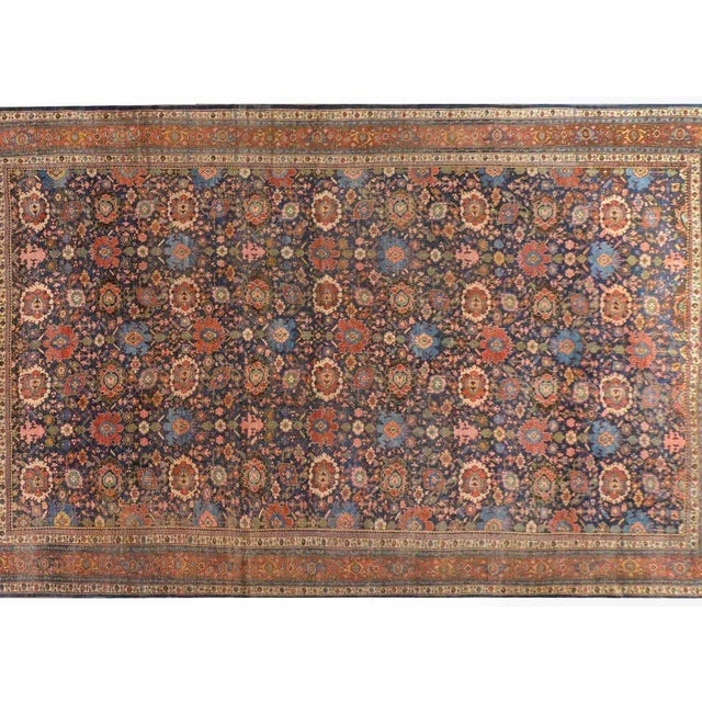 Late 19th Century Late 19th Century Palatial Bidjar Rug For Sale - Image 5 of 12