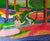 Acrylic on canvas realized by Gerardo La Porta in 2022. Certificate of authenticity by the Artist. The light penetrates...