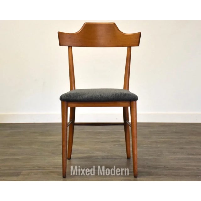 Solid Maple Mid-Century Modern Desk Chair For Sale - Image 9 of 9