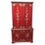 Red Lacquer Cabinet with Interior Drawers and Shelves, 1960 For Sale - Image 9 of 9